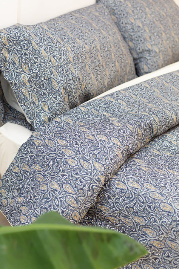 Funda nórdica Paisley azul - sokios