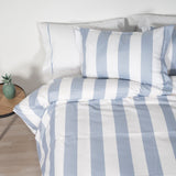 FUNDA NÓRDICA RAYA AZUL CIELO COLECCIÓN SCANDI - sokios