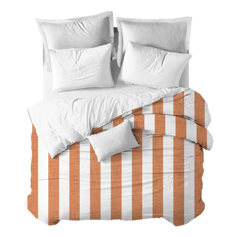 Funda nórdica Raya Naranja Tostado - sokios-FUNDA NÓRDICA200618S2370