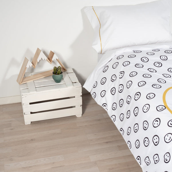JUEGO 3 PIEZAS DE FUNDA NÓRDICA EMOJI - sokios