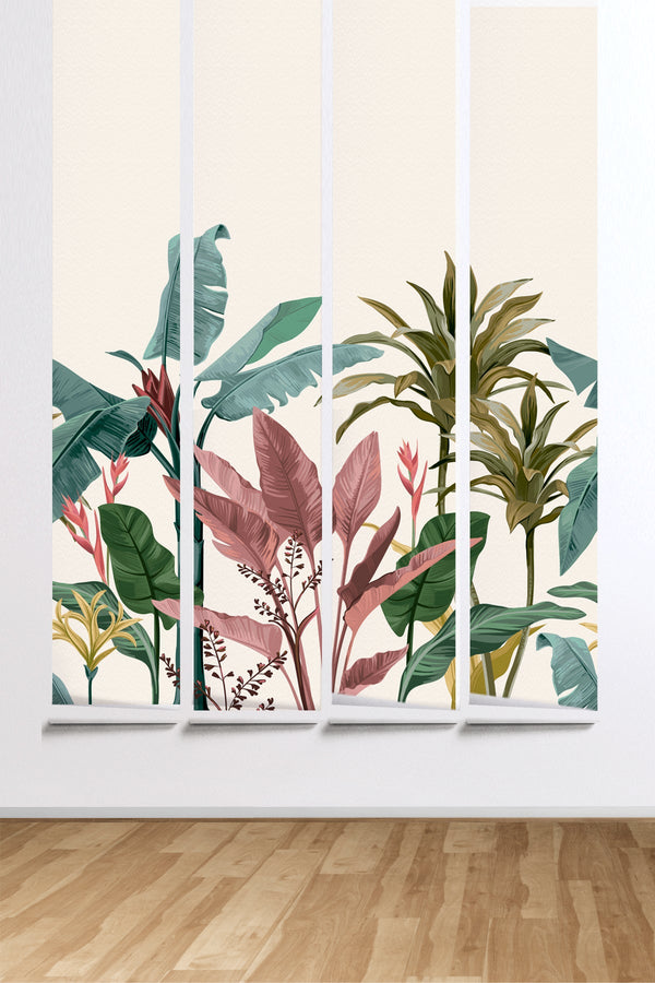 Mural papel pintado Plantas Tropicales - sokios-PAPEL PINTADO200618S5453