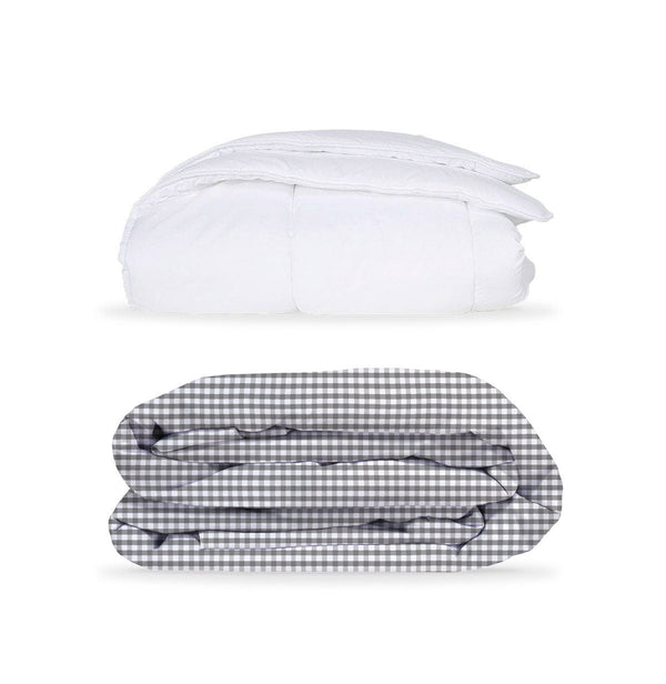 Pack Invierno Vichy Gris (Funda Nórdica + Relleno) - sokios-FUNDA NORDICA200618S6984