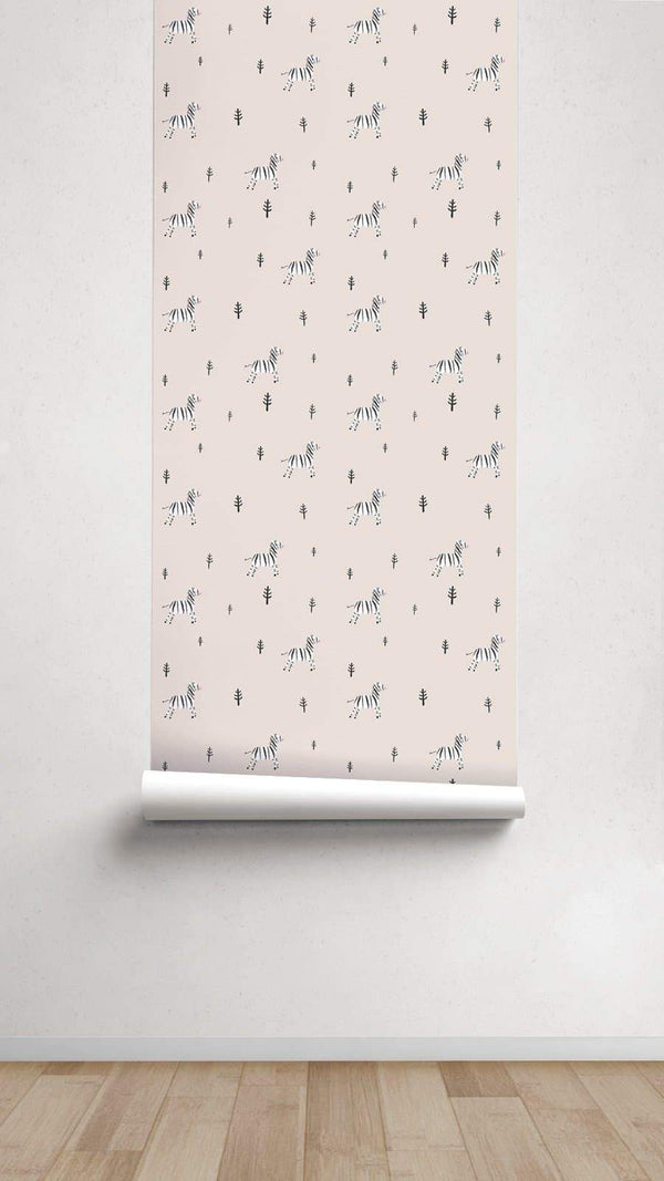 Papel pintado Cebra - 55*250 cm - sokios-PAPEL PINTADO200618S3980
