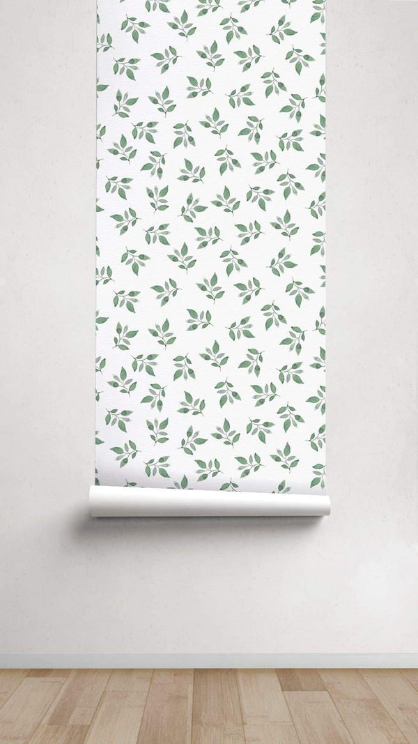 Papel pintado Hojitas - 55*250 cm - sokios-PAPEL PINTADO200618S3990