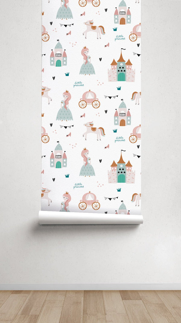 Papel pintado Infantil Princess - sokios-PAPEL PINTADO200618S7958