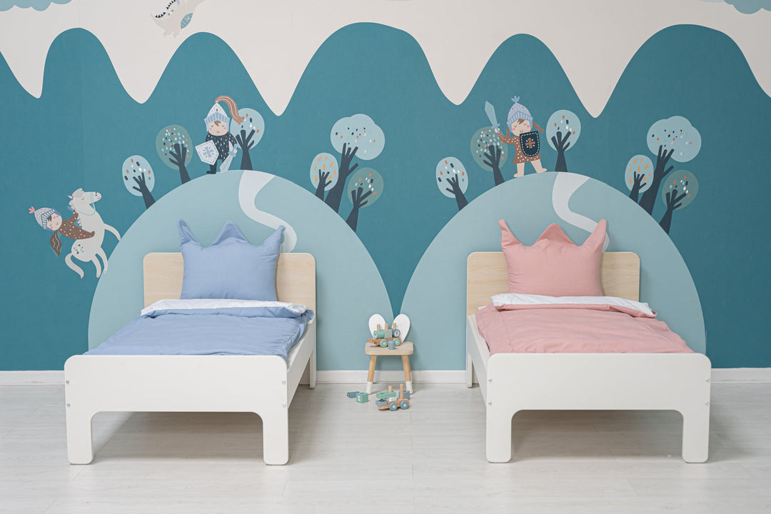 Saco Nórdico Duo Zip Azul liso