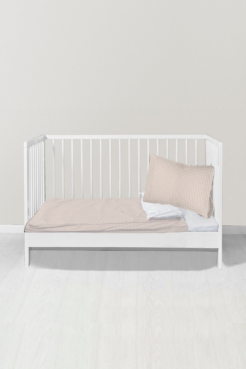 Saco Nórdico Infantil Vichy Beige - sokios-SACO NORDICO200618S9661