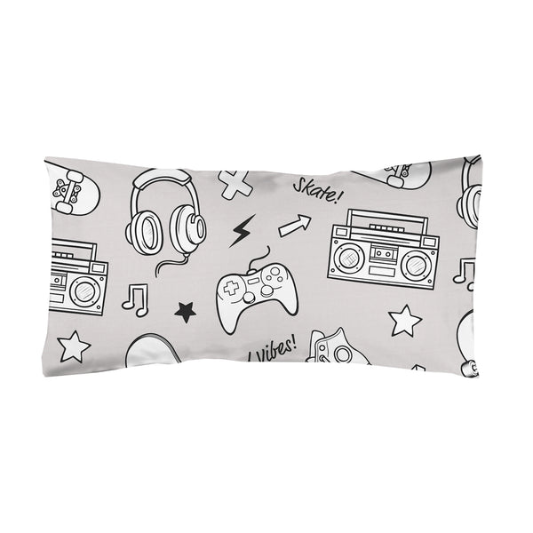Funda almohada Infantil estampada Skates