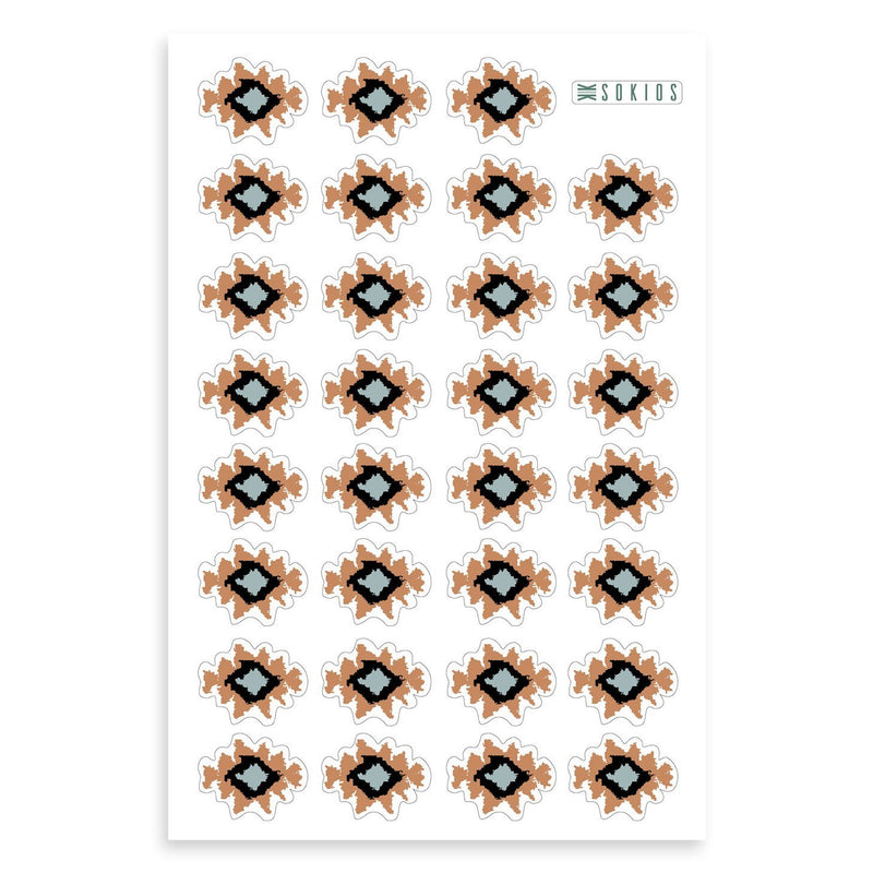 Vinilos adhesivos para pared Zulú Colección Étnica - sokios-OTROS200618S4791